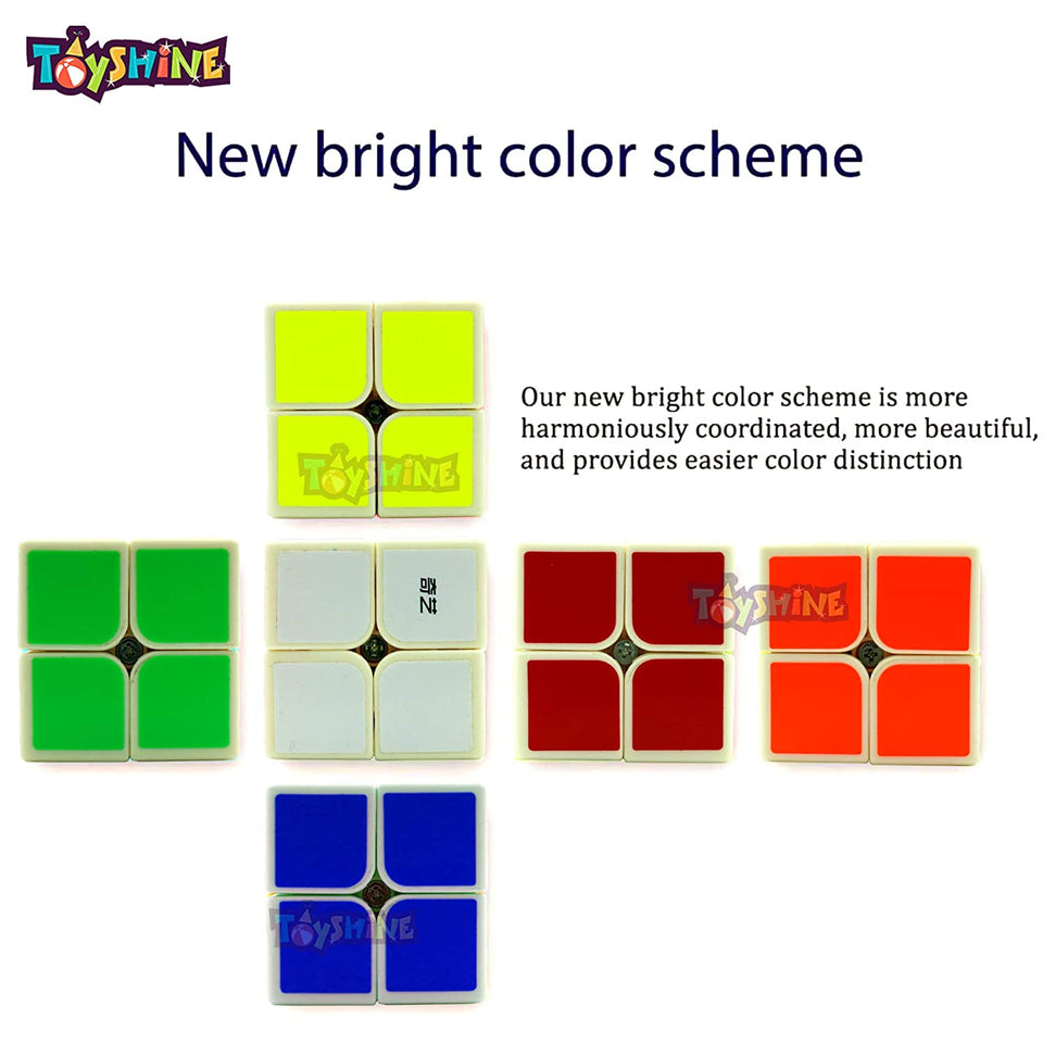 Toyshine QIYI 2X2 Speed Magic Cube Puzzle