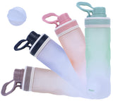 Spanker Eayso Leakproof Water Bottle with Shaker Ball 650 ML, BPA Free Fitness Bottle, Green- SSTP