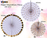 Toyshine 116pc Golden Balloons Mega Party Decoration Combo Set