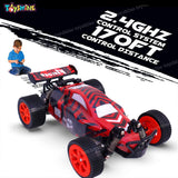 Toyshine Moto Clon F1 Rider Remote Control Truck Car 2.4 GHz System 1:18 Scale Size Working Suspension - Red