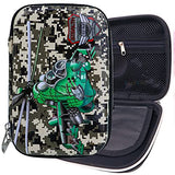 Toyshine Stealth Chopper Large Capacity Hardtop Pencil Case with Compartments for Kids