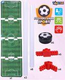 Toyshine Slide and Play Table Football Game - Indoor Table Games for Whole Family, Kids and Adults - Portable Set, 6 Pucks