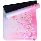 Spanker Premium Yoga Mat - Artist Designed, Premium eco friendly mats, Non Slip, Non toxic, Great For Regular & Hot Yoga, Pilates and Workouts (168 Cms x 68 cms x 6 mm)- Pink SSTP