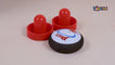 Toyshine Ice Hockey Kit for Kids, Battery Operated Air Powered Game Disk Ball Shuttle Ball Hover Hockey for Kids 3 to 10 Years Old