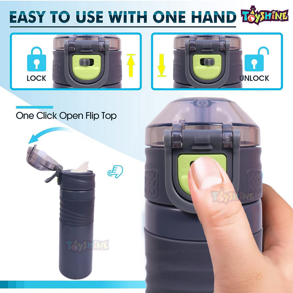 Toyshine Hot and Cold Stainless Steel 304 Water Bottle for Kids