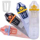 Spanker Sporty Motivational Leakproof Water Bottle 650 ML, BPA Free Fitness Sports Water Bottle - SSTP