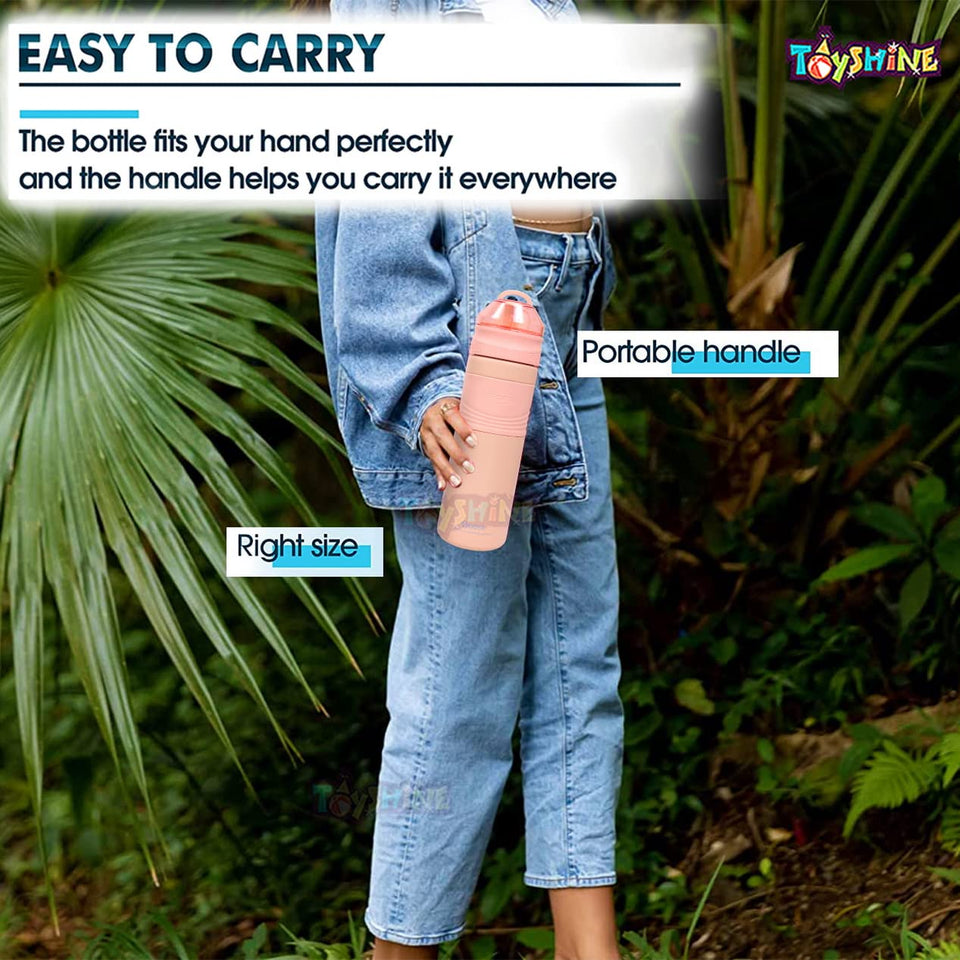 Toyshine Hot and Cold Stainless Steel 304 Water Bottle for Kids