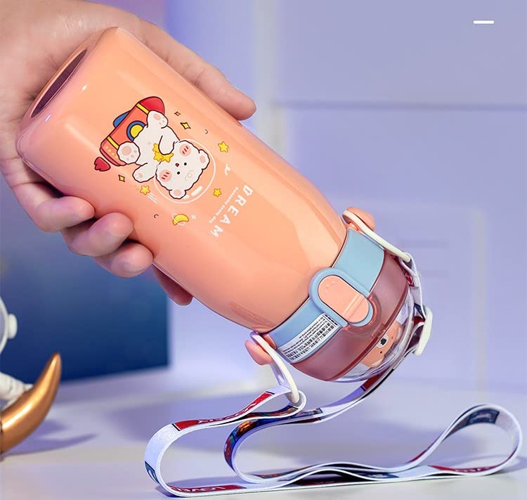 Toyshine 316 Insulated Stainless Steel Water Bottle for Kids BPA Free