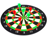 Toyshine Magnetic Dartboard Board Game Set - Bullseye Dartboard,14 Inch Dart Board with 6 pcs Safe Darts (SSTP)