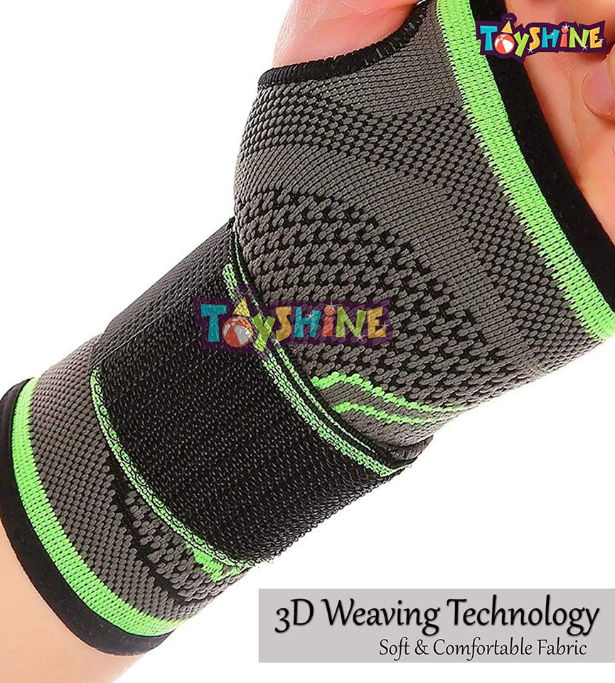 Toyshine Fitness Compression Support Brace Big Size for Palm, Hand, and Wrist for Carpal Tunnel and Support (SSTP)