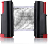 Toyshine Portable Ping Pong Net – Retractable Table Tennis Net for Any Table,Color May Vary (SSTP)