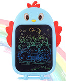 Toyshine Writing Tablet 8.5 Inch Colorful Screen Doodle Board for Ages 3+ Kids Toys, Electronic Drawing Board Kids Doodle Pad Educational and Learning Toys Girls Boys Gifts Blue M3