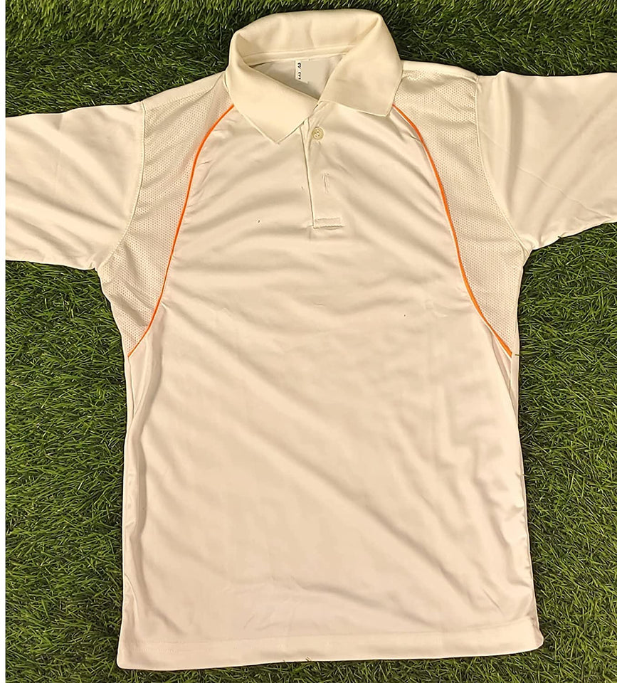 Toyshine Cricket Dress 30 no For (8 to 10 yrs) Kids Cricket Uniform Dress, Cricket OFF-White Color T-Shirt Full Sleeve and Trouser Combo,SSTP (TS-2022)