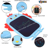 Toyshine Writing Tablet 8.5 Inch Colorful Screen Doodle Board for Ages 3+ Kids Toys, Electronic Drawing Board Kids Doodle Pad Educational and Learning Toys Girls Boys Gifts Blue M3