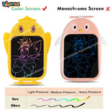 Toyshine 8.5inc Writing Tablet with Colorful Screen Doodle Board for Ages 3+ Kids Toys