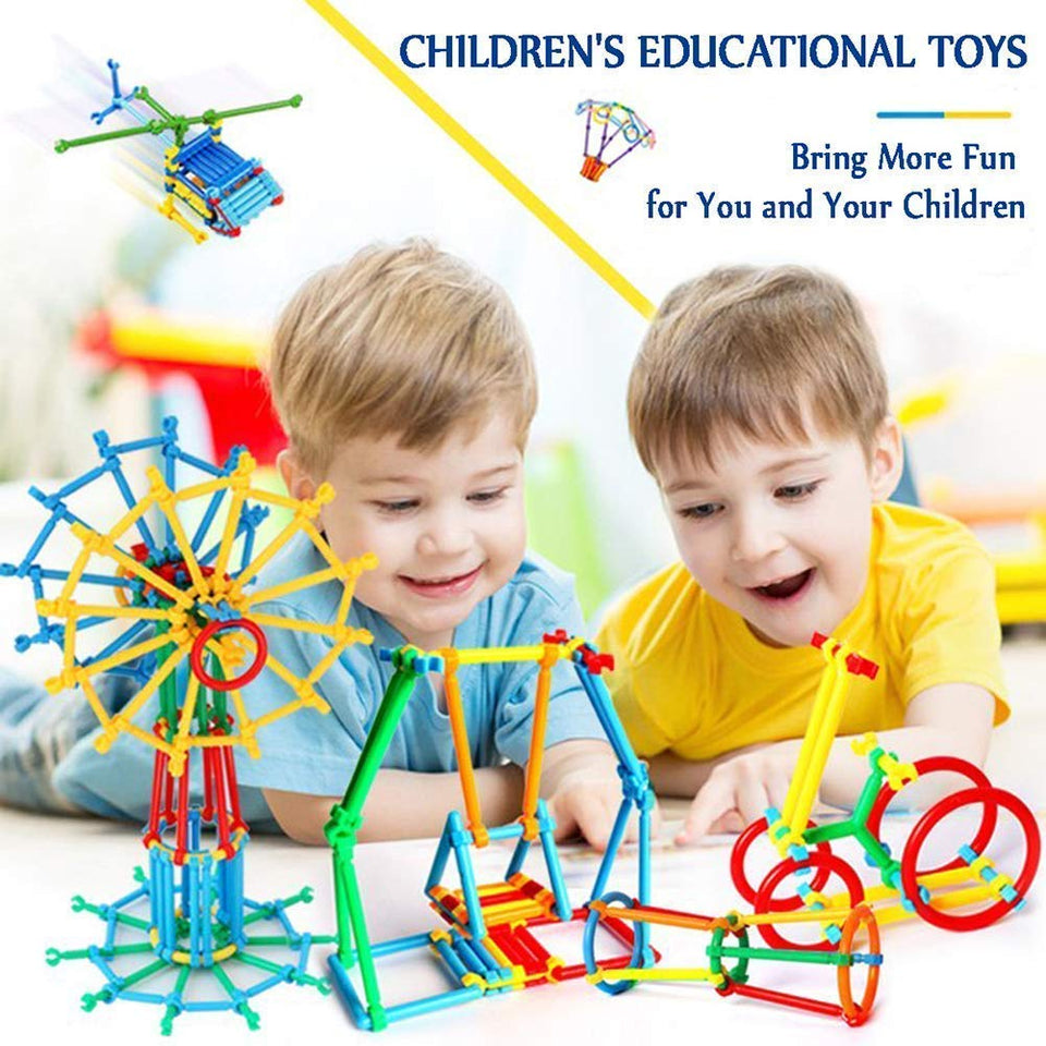 Toyshine Educational Building Blocks Smart Sticks Set for Kids, Multicolor