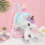Toyshine Unicorn Plsuh Kids Backpack Bag 11,4'' Age 3+ Unicorn Gifts Girls Boys Ideal for Birthday, Travel, Perfect Companion