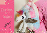 Toyshine Unicorn Plsuh Kids Backpack Bag 11,4'' Age 3+ Unicorn Gifts Girls Boys Ideal for Birthday, Travel, Perfect Companion