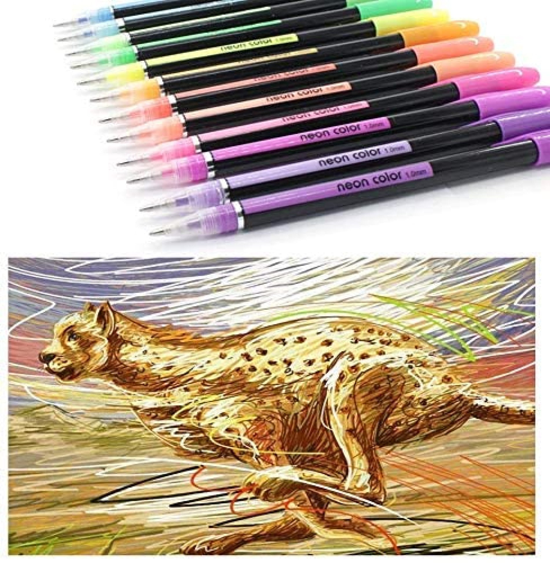 Buy Toyshine 48 Pcs Highlight Color Glitter Gel Pens, , Metallic Set (48  Shades) Online at Best Prices in India - JioMart.