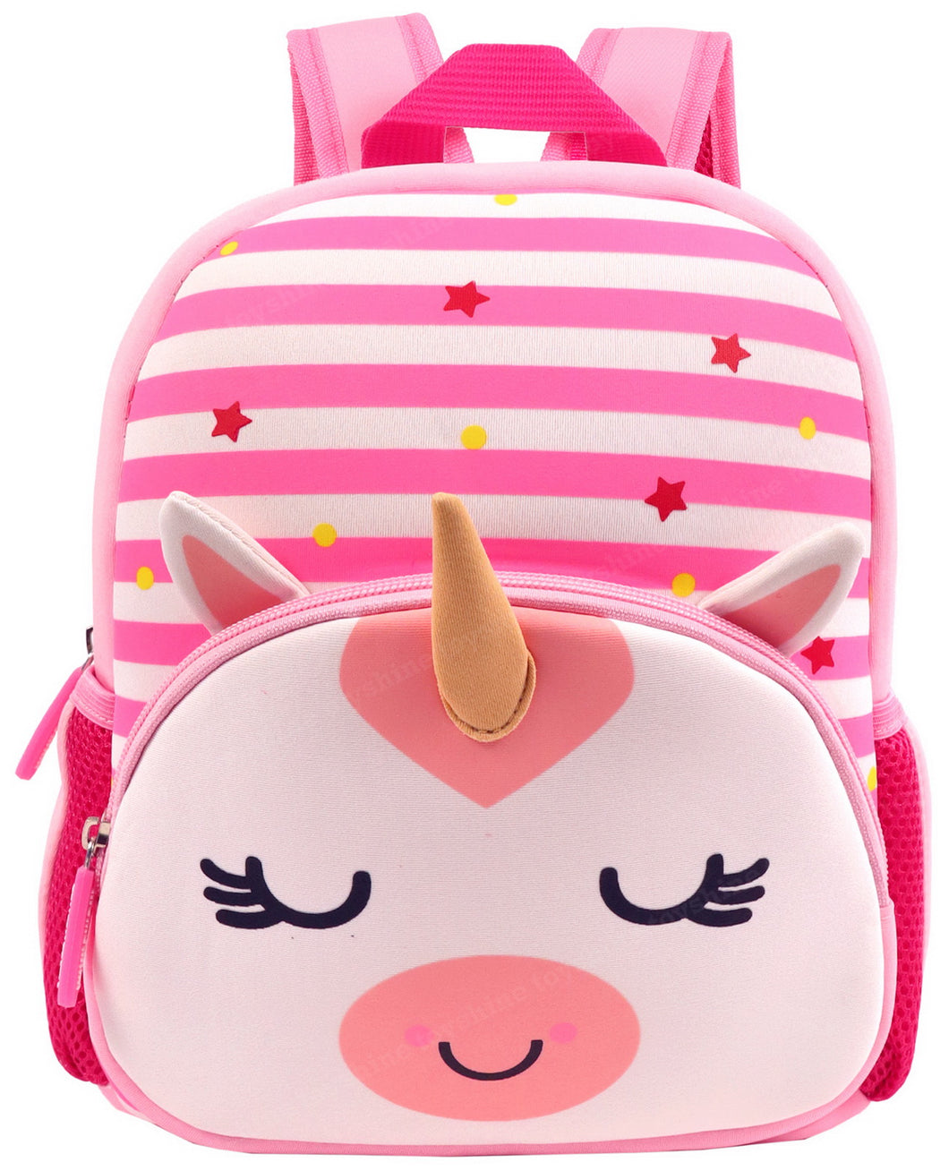 Toyshine 12 Cute Unicorn Face Backpack for Kids Girls Boys Toddler Ba