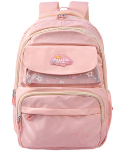 Toyshine Little Sweet School College Backpacks for Teen Girls Lightweight Bag- Pink