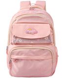 Toyshine Little Sweet School College Backpacks for Teen Girls Lightweight Bag- Pink