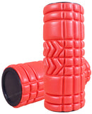 Spanker Foam Yoga Roller for Physical Therapy Exercise, Body Foam Roller, Deep Tissue Massager, Red
