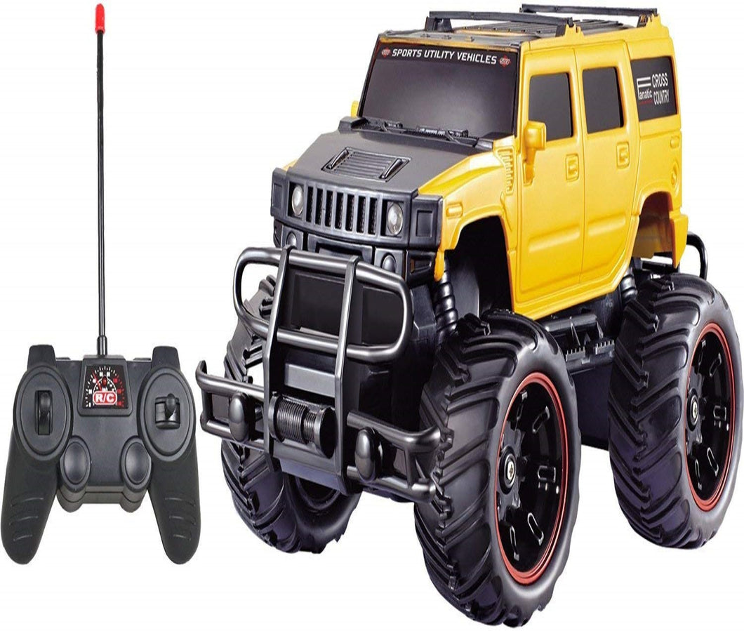Toyshine Plastic Hummer Remote Control Monster Car, Number Of Pieces: 1, Yellow