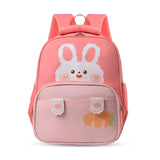 Toyshine 11" Cute Rabbit Design Kindergarten Backpack for Kids Girls Boys Toddler Backpack Preschool Nursery Travel Bag Picnic Bag,Mini Size - Pink
