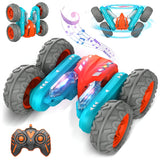 Toyshine Hologram Remote Control Car Stunt RC Cars, 2.4Ghz with Double Sided 360 Flips, 4WD Off Road Drift RC Race Car Toy Stunt Toys for Kids 6-12 Year Old Boys Girls Birthday Gift