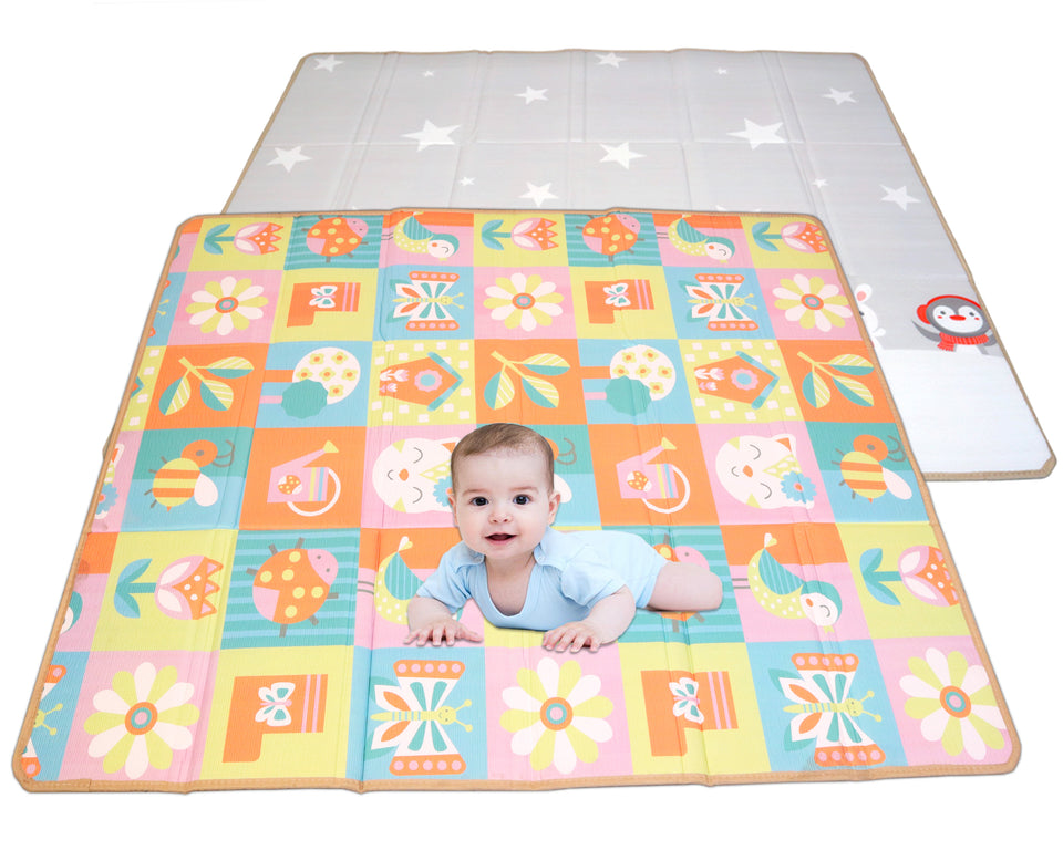 Toyshine 200 cm x 180 cm Baby Floor Mat Extra Large Foam Play Mat Fo