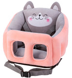 Toyshine Sofa Seat Cartoon Infant Sofa Cute Learning Sitting Chairs - Pink