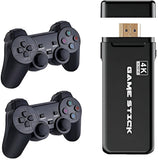 Toyshine Wireless USB Video Game Console Game Stick Built-in 3000 Classic Games 8 Bit Mini Retro Controller HDMI Output Dual Player- 4K Ultra HD Game Stick