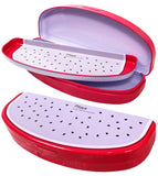 Toyshine Pack of 2 Fruit Shape Printed Shaped Metal Pencil Box for Kids - Pitaya