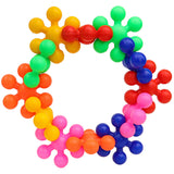 Toyshine Pack of 2 Star Links STEM Toddler Toys - Mind Building Developmental Learning Toy - 70+ Pieces - Multicolor
