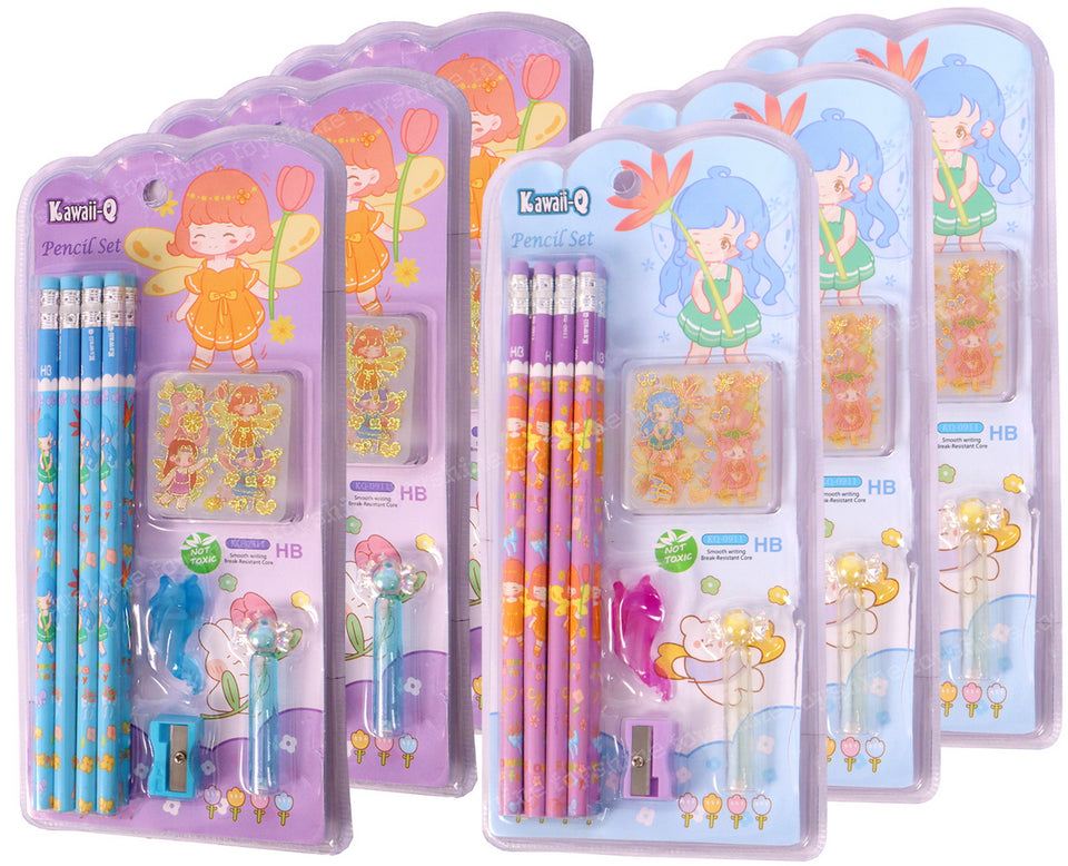 Buy FunBlast Kawaii Stationery Set for Kids - Stationery Return Gifts for  Kids, Student Stationery Set Pencil Box, Ruler, Eraser, Sharpener with Ludo  and Toy Abacus, Birthday Gifts (Bunny-Blue) Online at Low