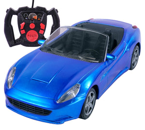 Toyshine 1:16 Scale Battery Operated All Terrain Racing Car Fun & Exciting High-Speed RC Vehicle with Realistic Design for Kids- Red