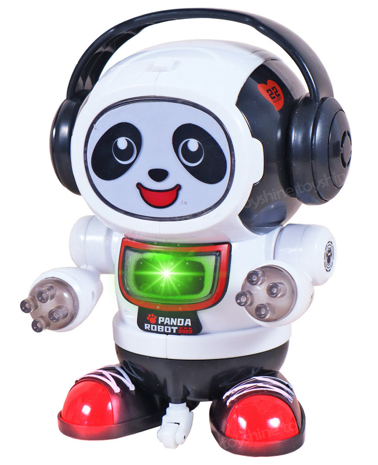 Toyshine Cute Dancing Panda Robot Electronic Pet Cartoon Animal Doll with Lights Music Children Interactive Toy