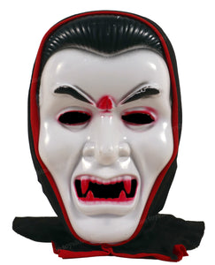 Toyshine Party Halloween Glow in The Dark Blood Ghost Mask (Black)