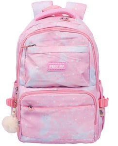 Toyshine Star High School College Backpacks for Teen Girls Boys Lightweight Bag-Pink