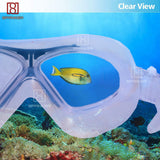 Spanker Swimming Goggles( Icee Cool ) Anti-Fog Anti-UV Youth Swim Glasses Leak Proof, Sky Blue SSTP