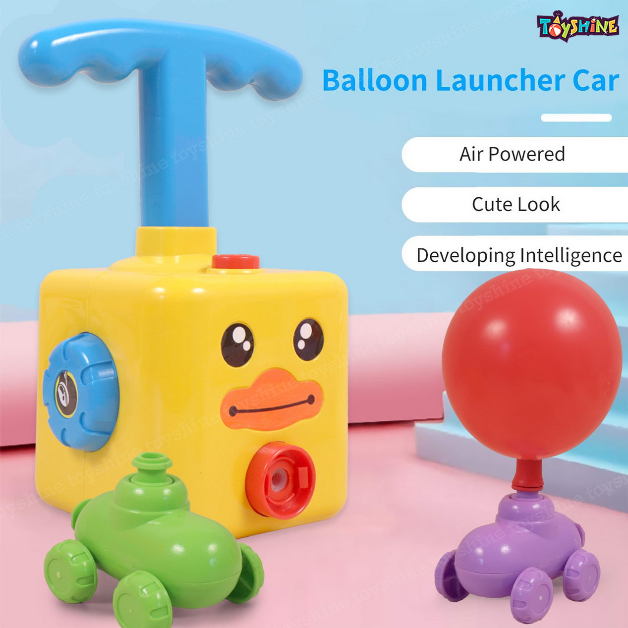 thumbnail image 2 of 100PCS Replacement Balloons For Balloon Powered Car Toys - Colorful Latex Balloons For Racer Launcher Sets 2 of 10