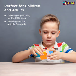 Toyshine 3x3x2 Stickerless Smooth Play Speed Cube Speedy Stress Buster Brainstorming Puzzle for Kids & Adults