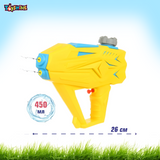 Toyshine Handheld Water Gun Holi Pichkari with Pool Party Summer Festive Fun Toys for Kids Boys Girls - Yellow