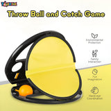 Toyshine Squap Throw and Catch Ball Game For Kids Indoor/Outdoor Play Fun Activity Game with 2 Catcher & 4 Balls Toss and Catch Game Sport