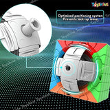 Toyshine 6X6X6 Stickerless Smooth Play Speed Cube Speedy Stress Buster Brainstorming Puzzle for Kids & Adults