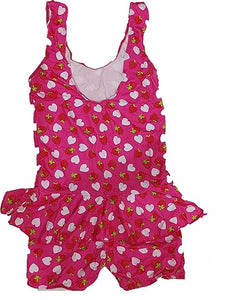 Toyshine Swimming Costume1 Peice Suit for Baby Girls 3-4 yrs SP-103, Color and Design May Vary SSTP Multicolour