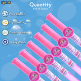 Toyshine 24 Pack Bubble Wands (12 inches) for Children Party Favors Birthday Return Gift for Boys Girls 3+ (Pink)