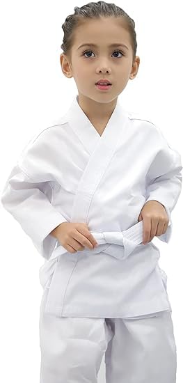 Toyshine Martial Arts Karate Uniform 28no for (6 to 8 Yrs) with White Belt SSTP