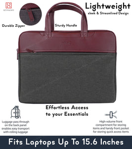 Spanker Laptop Sleeve Water Resistant with 4-Layer Protection 15-15.6 Inch Multipurpose Messenger Bag Laptop Bag Compatible for all type of laptops, Tablets and Notebooks